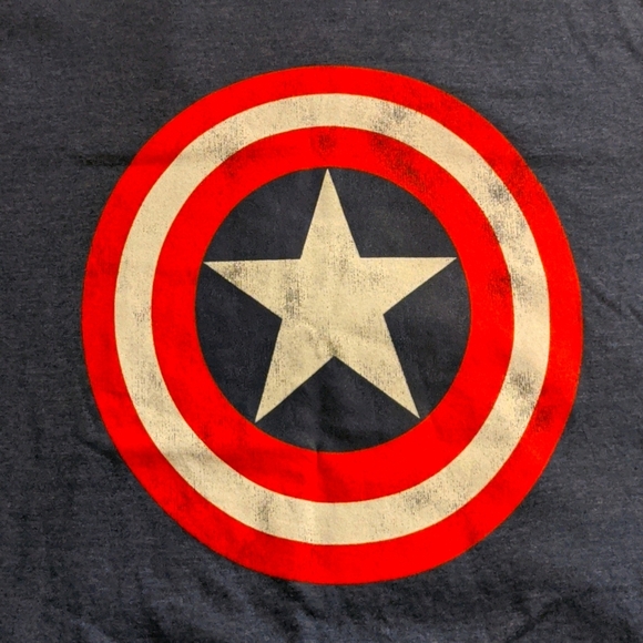 Captain America Shield Logo tee - Picture 1 of 2